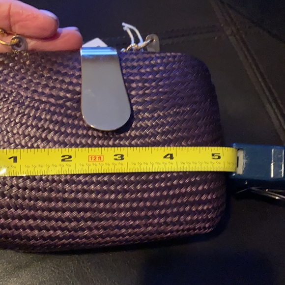 NWT Vintage Bequizo small puffy straw bag. - Picture 7 of 7